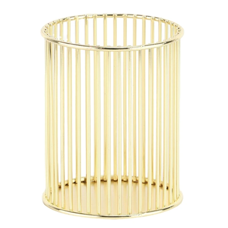 Metal Makeup Brush Holder Cosmetic Organizer Rose Gold Brushes Pen Cup Office Desk Home Decor Dresser Storage Case
Metal Makeup Brush Holder Cosmetic Organizer Rose Gold Brushes Pen Cup Office Desk Home Decor Dresser Storage Case