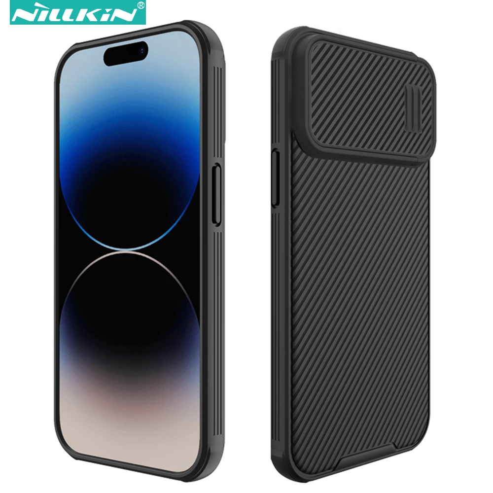 

Nillkin für Apple iPhone 14 Pro Max CamShield 5S Magnetic Fall, mit Rutsche Kamera Cover Protector Hard PC + TPU Abdeckung
