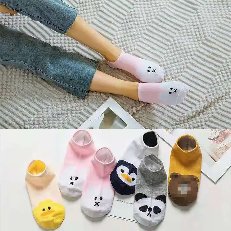 10Pcs=5 Pairs Of Women Short Tube Invisible Cotton Socks Cute Cat letter Pattern Women's Socks Spring And Summer Ladies Socks
10Pcs=5 Pairs Of Women Short Tube Invisible Cotton Socks Cute Cat letter Pattern Women's Socks Spring And Summer Ladies Socks