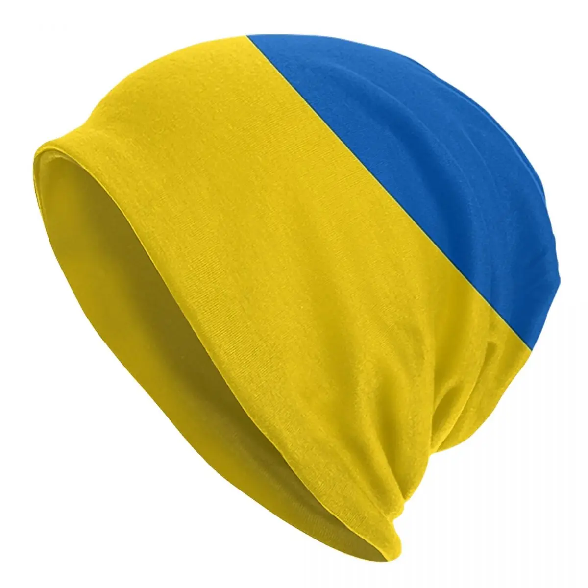 

Nation Flag Skullies Beanies Caps Ukraine Thin Hat Autumn Spring Bonnet Hats Men Women's Street Ski Cap
