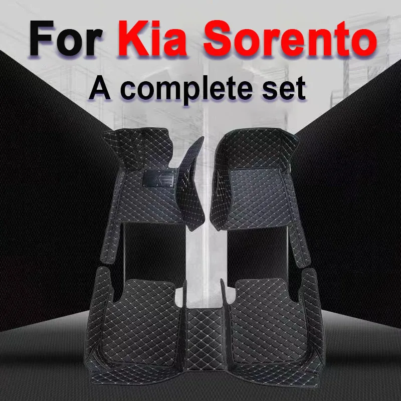 

Автомобильные коврики для Kia Sorento (пять сидений) 2006 2007 2008, индивидуальные автомобильные накладки на ножки, задняя крышка, аксессуары для интерьера