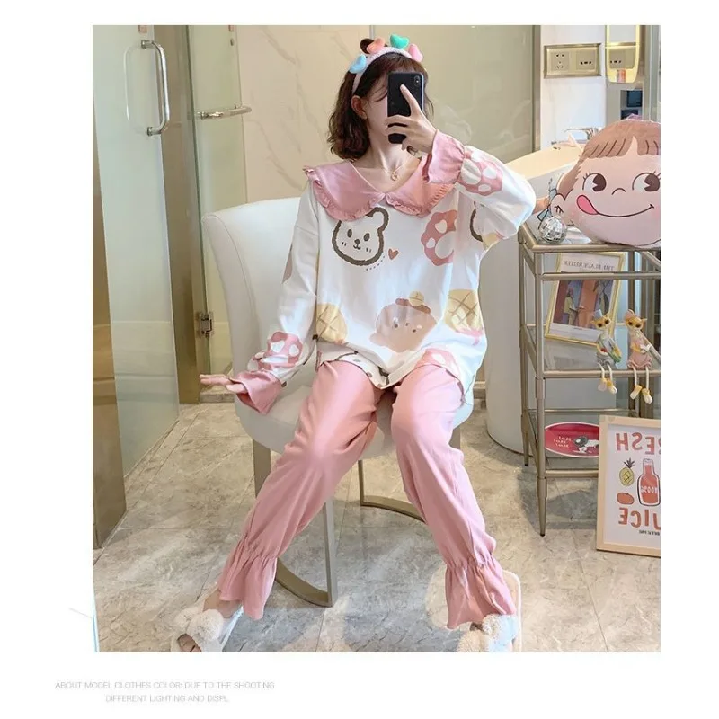 2023 New Pajamas Spring Autumn Dolls Long Sleeves Long Pants Large Size Can Be Worn Out Home Wear Set
2023 New Pajamas Spring Autumn Dolls Long Sleeves Long Pants Large Size Can Be Worn Out Home Wear Set