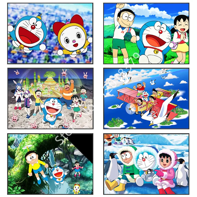 5D DIY Diamond Painting Japan Bandai Doraemon Anime Mosaic Paste Diamond Embroidery Home Children's Bedroom Decoration Gift
5D DIY Diamond Painting Japan Bandai Doraemon Anime Mosaic Paste Diamond Embroidery Home Children's Bedroom Decoration Gift