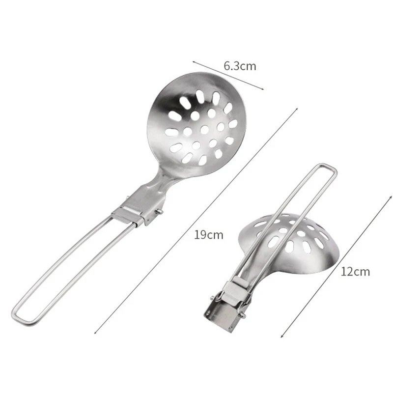 Складной набор кухонной утвари из нержавеющей стали
Складной набор кухонной утвари из нержавеющей стали