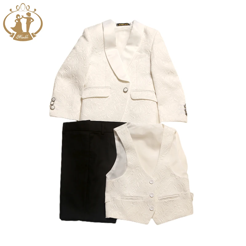2022 Spring Autumn Formal Beije Print Suit for Boys Children Party Host Wedding Costume Coat Vest Pants 3Pcs Wholesale Clothing
2022 Spring Autumn Formal Beije Print Suit for Boys Children Party Host Wedding Costume Coat Vest Pants 3Pcs Wholesale Clothing