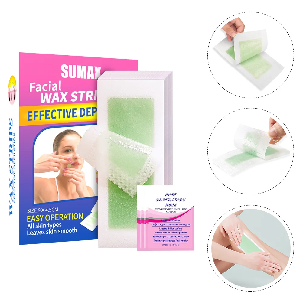 Strips Wax Hair Removal Waxingfacestrip Body Facial Kit Paperlip Upper Woven Depilatory Non Disposable Removing Sensitive Skin
Strips Wax Hair Removal Waxingfacestrip Body Facial Kit Paperlip Upper Woven Depilatory Non Disposable Removing Sensitive Skin