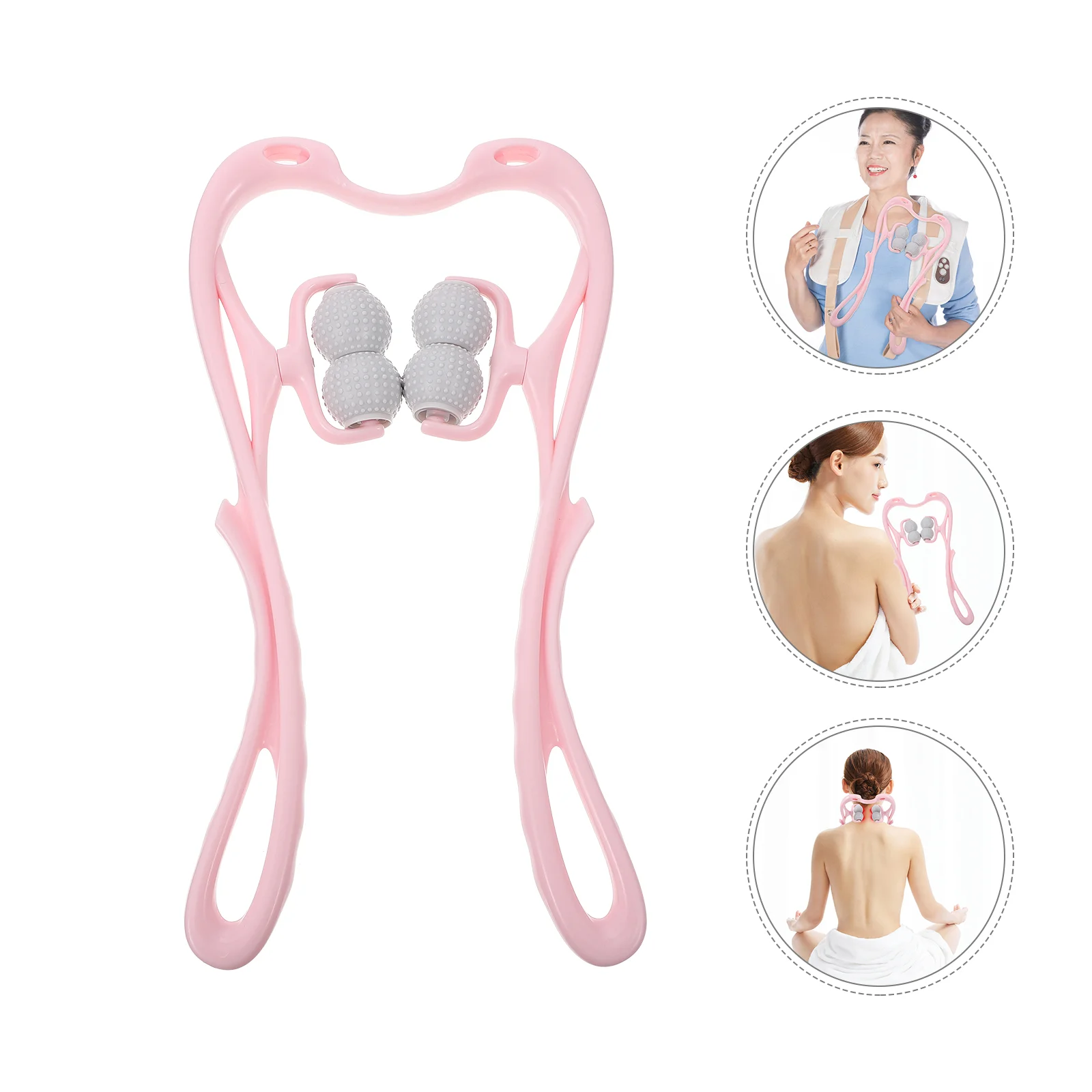 Neckmassage Tool Cervical Device Massaging Accessoryvertebra Manualshoulder Pressure Point Roller Handheld
Neckmassage Tool Cervical Device Massaging Accessoryvertebra Manualshoulder Pressure Point Roller Handheld