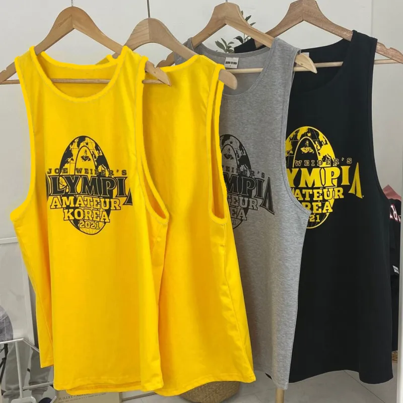 Summer New Gym Cotton Singlets Men's Undershirt Bodybuilding Tank Top Fitness Shirt Muscle Guys Sleeveless Vest Tanktop Clothing
Summer New Gym Cotton Singlets Men's Undershirt Bodybuilding Tank Top Fitness Shirt Muscle Guys Sleeveless Vest Tanktop Clothing