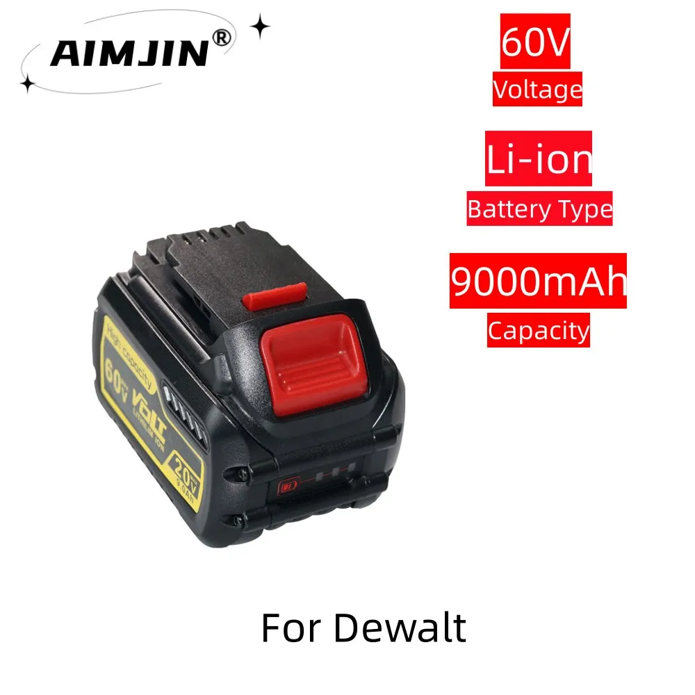9000mAh для Dewalt 60v сменный аккумулятор инструменты dewalt аккумулятор дрели dcb606 dcb612 dcb609 dcb200
9000mAh для Dewalt 60v сменный аккумулятор инструменты dewalt аккумулятор дрели dcb606 dcb612 dcb609 dcb200