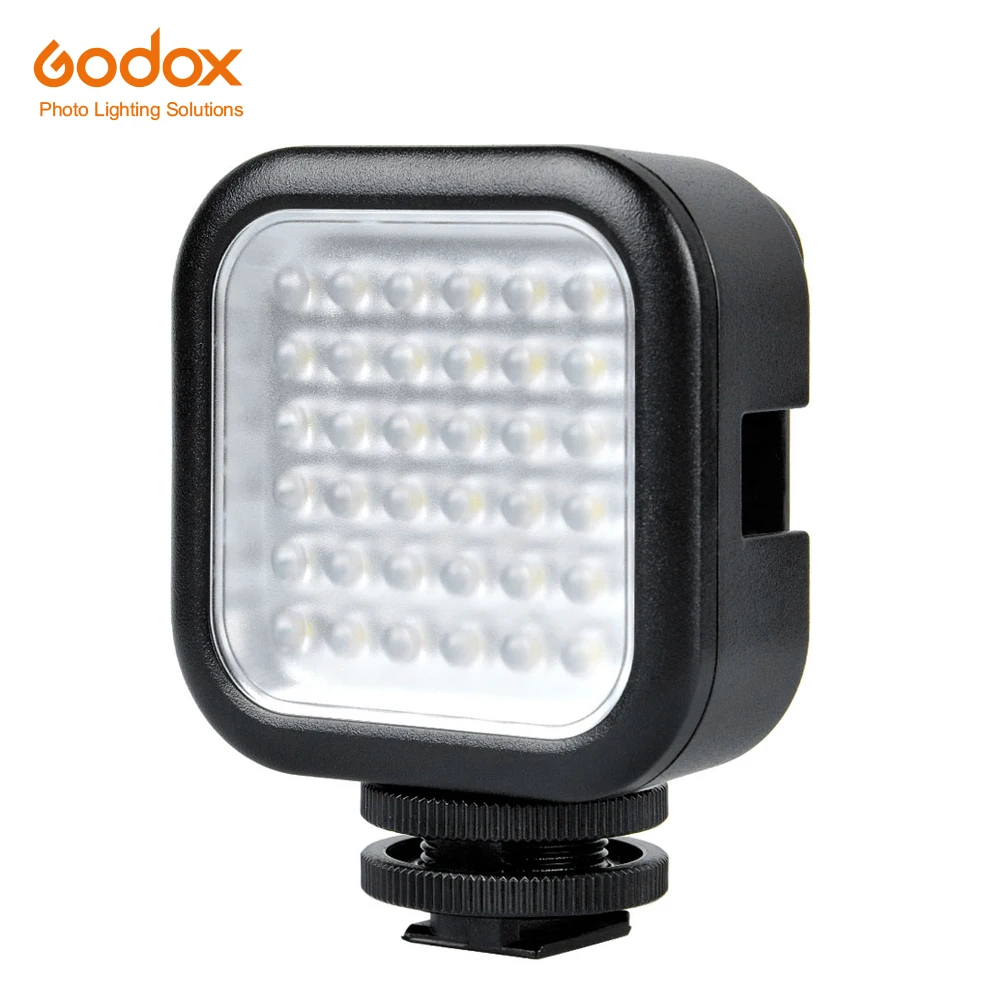Godox LED 36 5500 - 6500K камера со светодиодной подсветкой SLR Led 36 светильник для улицы фото свет для DSLR камера видеокамера мини DVR
Godox LED 36 5500 - 6500K камера со светодиодной подсветкой SLR Led 36 светильник для улицы фото свет для DSLR камера видеокамера мини DVR