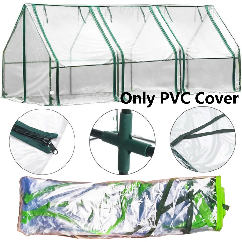 Green House PVC Cover Plastic Greenhouse Outdoor Plants Growing Garden Waterproof UV Protection Cover Gardening Tools
Green House PVC Cover Plastic Greenhouse Outdoor Plants Growing Garden Waterproof UV Protection Cover Gardening Tools