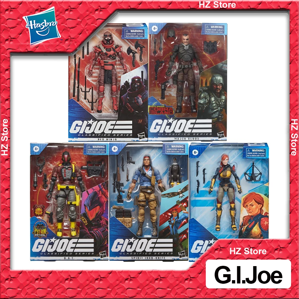 Original Hasbro G.I.Joe Classified Series Premium Toy with Multiple Accessories Action Figure Toys for Birthday Christmas Gift
Original Hasbro G.I.Joe Classified Series Premium Toy with Multiple Accessories Action Figure Toys for Birthday Christmas Gift