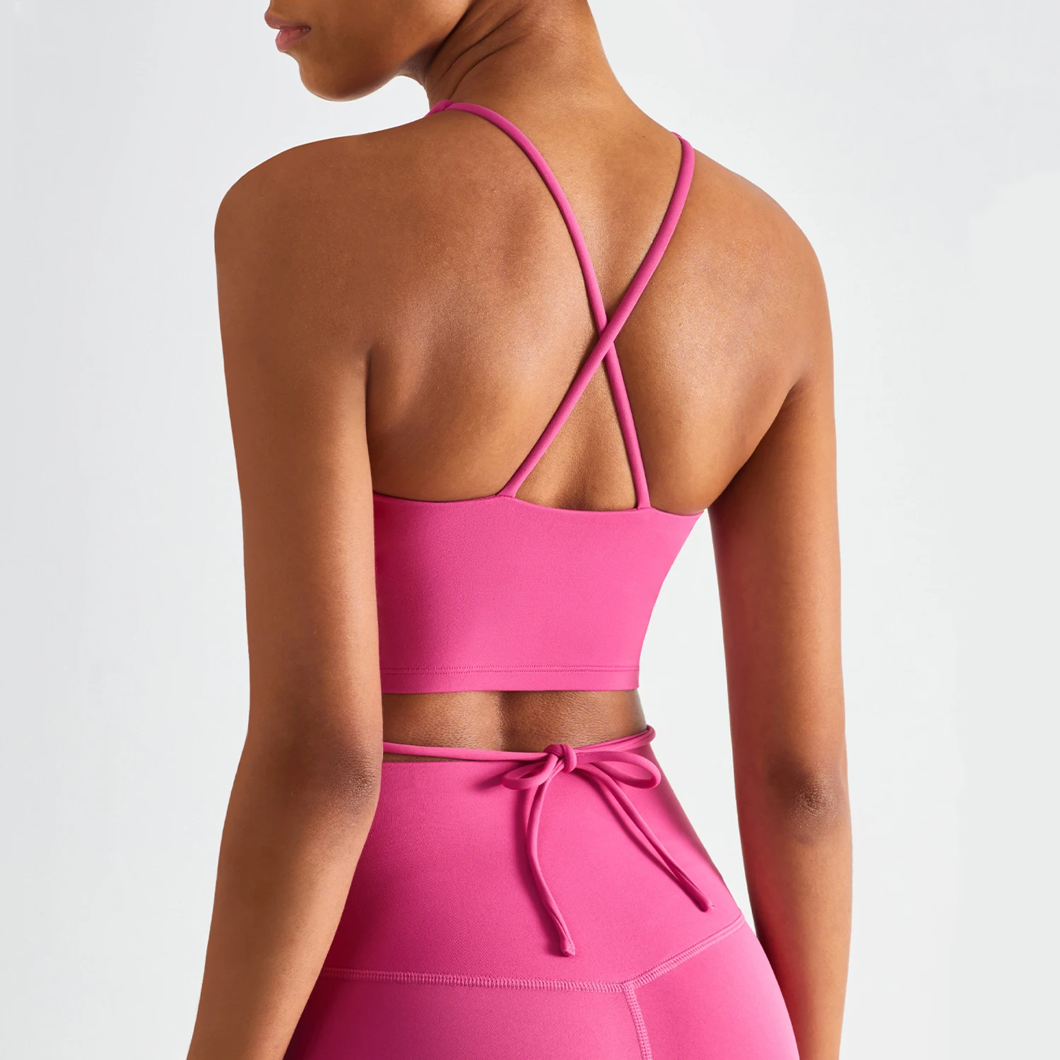Lulu Woman Naked Yoga Cropped Sports Bra Without Bones Underwear Sets Seamless Bra Backless Vest Gym Tie-up Support Bralette
Lulu Woman Naked Yoga Cropped Sports Bra Without Bones Underwear Sets Seamless Bra Backless Vest Gym Tie-up Support Bralette
