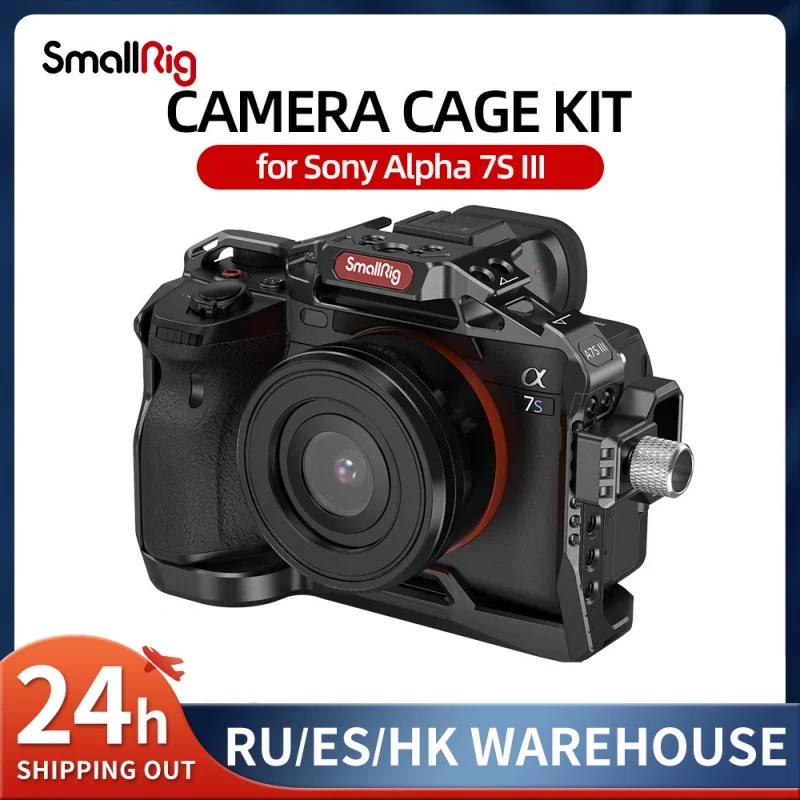 SmallRig DSLR Camera Cage for Sony Alpha 7S III Camera Cage A7siii Cage Rig 3065
SmallRig DSLR Camera Cage for Sony Alpha 7S III Camera Cage A7siii Cage Rig 3065