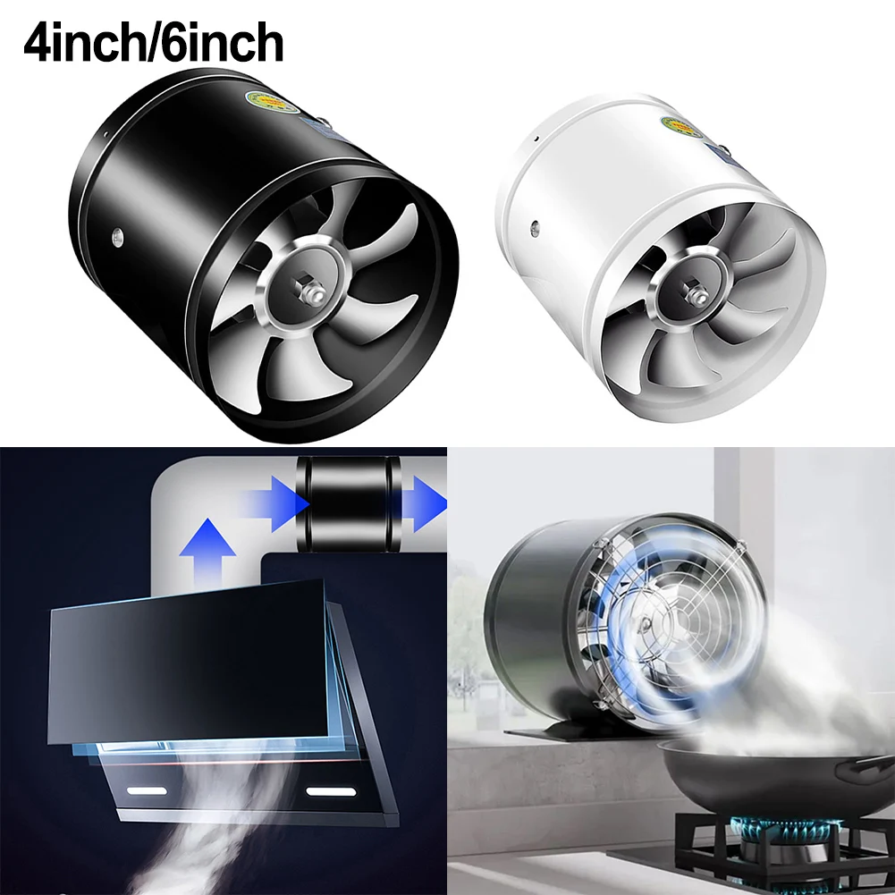1pc Powerful Mute Exhaust Fan 4”/ 6” Pipe Vent Exhaust Fan Duct Multifunctional Kitchen Smoke Exhaust Ventilator 220V 40W 50W
1pc Powerful Mute Exhaust Fan 4”/ 6” Pipe Vent Exhaust Fan Duct Multifunctional Kitchen Smoke Exhaust Ventilator 220V 40W 50W