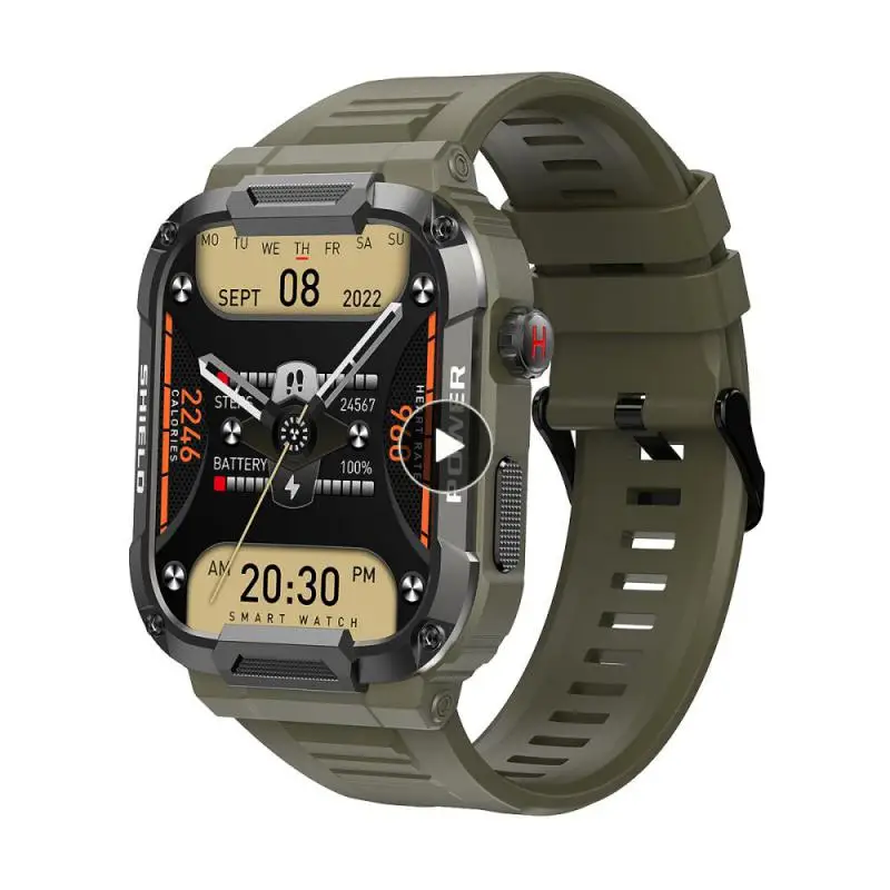 Military Green Multifunctional Watch Men's Ladies Smart Watch Three-proof Smart Watch Hd Large Screen 2023 Smart Products
Military Green Multifunctional Watch Men's Ladies Smart Watch Three-proof Smart Watch Hd Large Screen 2023 Smart Products