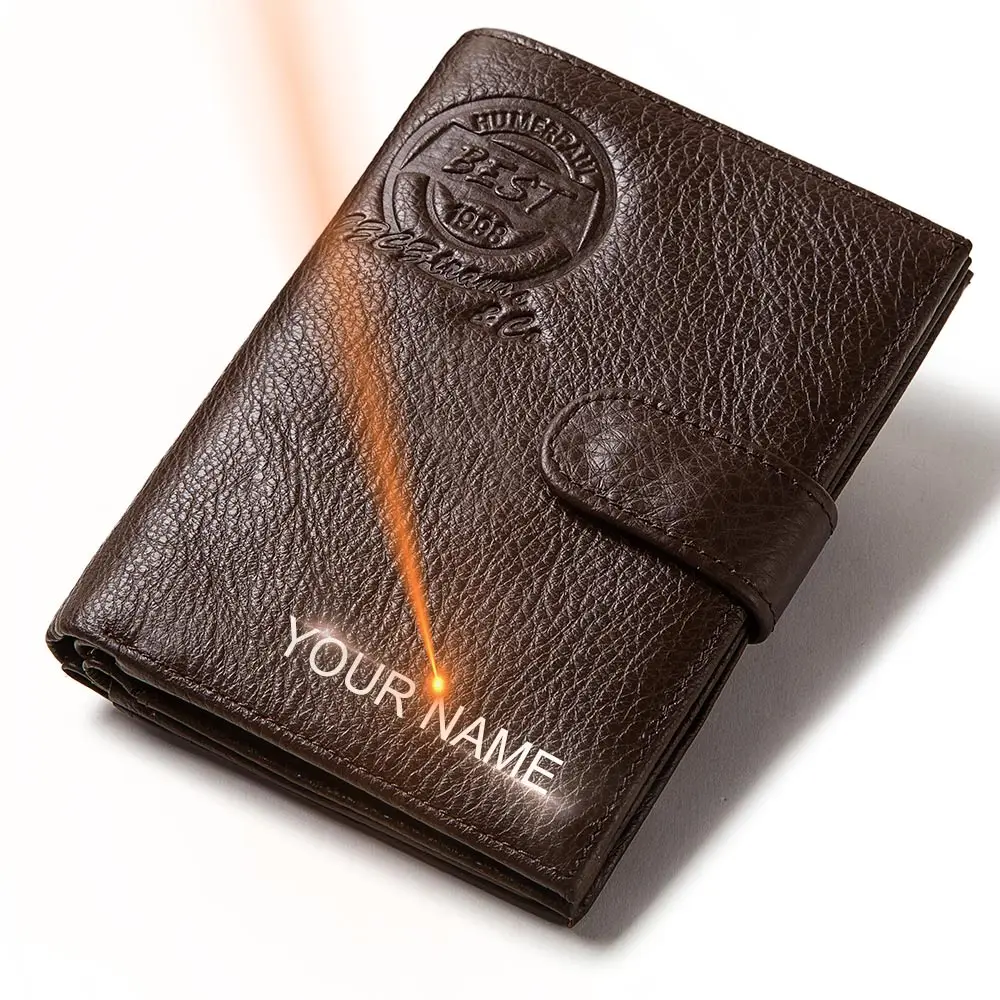 100% Genuine Leather Travel Wallet Men Personalized Passport Cover with RFID Card Holder High Quality Passport Organizer Purse
100% Genuine Leather Travel Wallet Men Personalized Passport Cover with RFID Card Holder High Quality Passport Organizer Purse