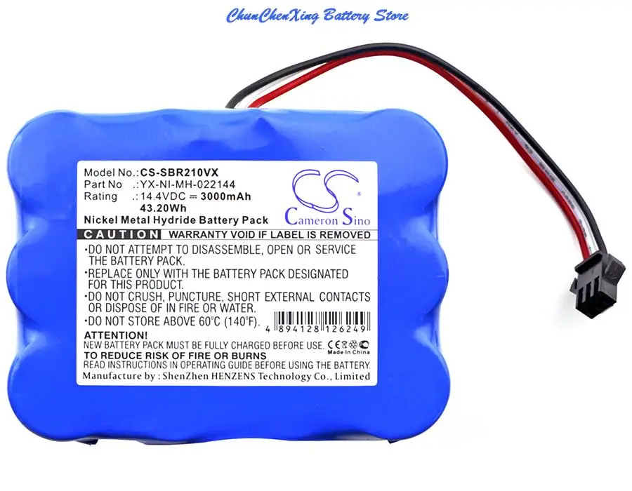 Аккумулятор Cameron Sino 3000 мАч для KV8, 510B, S350, для KV8, 510B, S350, для Bobsweep bObi Classic, 017144-TN,BQBS1000,BQBS1003
Аккумулятор Cameron Sino 3000 мАч для KV8, 510B, S350, для KV8, 510B, S350, для Bobsweep bObi Classic, 017144-TN,BQBS1000,BQBS1003