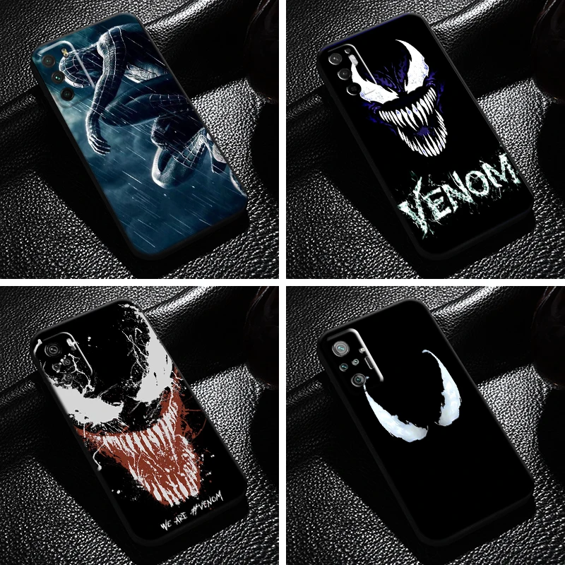Marvel Venom Spiderman Deadpool For Xiaomi Redmi Note 10 10S Pro Max Note 10T 5G Phone Case Liquid Silicon Coque Black Carcasa
Marvel Venom Spiderman Deadpool For Xiaomi Redmi Note 10 10S Pro Max Note 10T 5G Phone Case Liquid Silicon Coque Black Carcasa