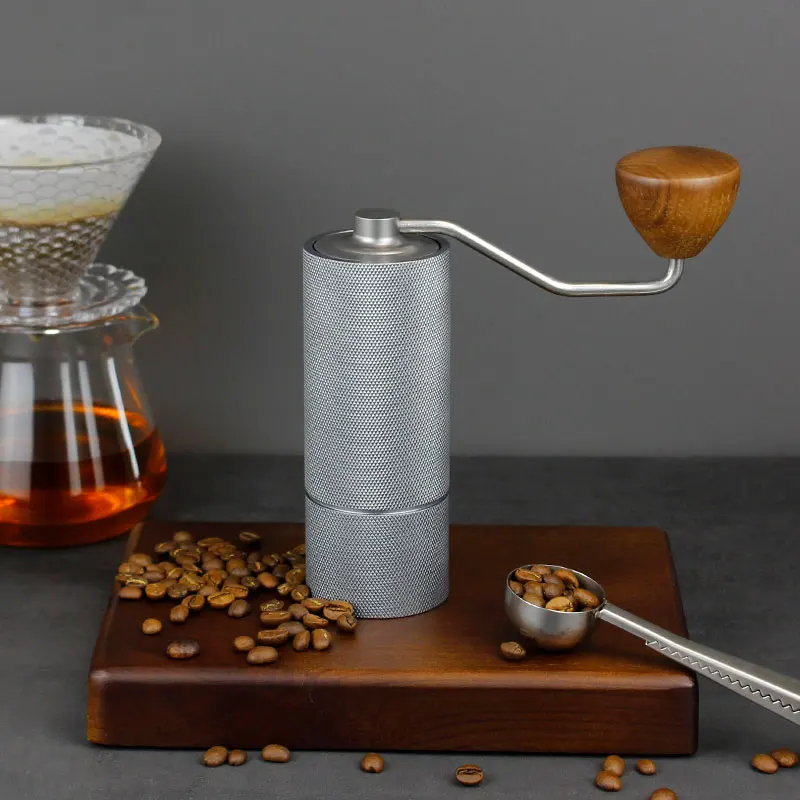 Manual Coffee grinder Aluminum handle manual grinder Hand Coffee Bean Burr Grinder Outdoor Travel portable coffee miller
Manual Coffee grinder Aluminum handle manual grinder Hand Coffee Bean Burr Grinder Outdoor Travel portable coffee miller