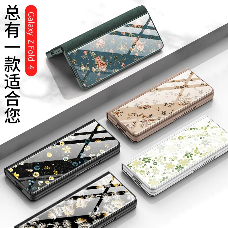 Кожаный чехол-книжка из закаленного стекла для Samsung Galaxy Z Fold 4, чехол для F9360
Кожаный чехол-книжка из закаленного стекла для Samsung Galaxy Z Fold 4, чехол для F9360