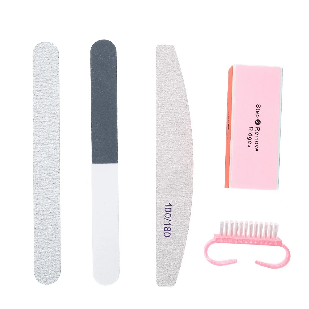 5pcs/Set Nail Files Powder Brush Durable Buffing Grit Accessories UV Gel Polish Tools
5pcs/Set Nail Files Powder Brush Durable Buffing Grit Accessories UV Gel Polish Tools