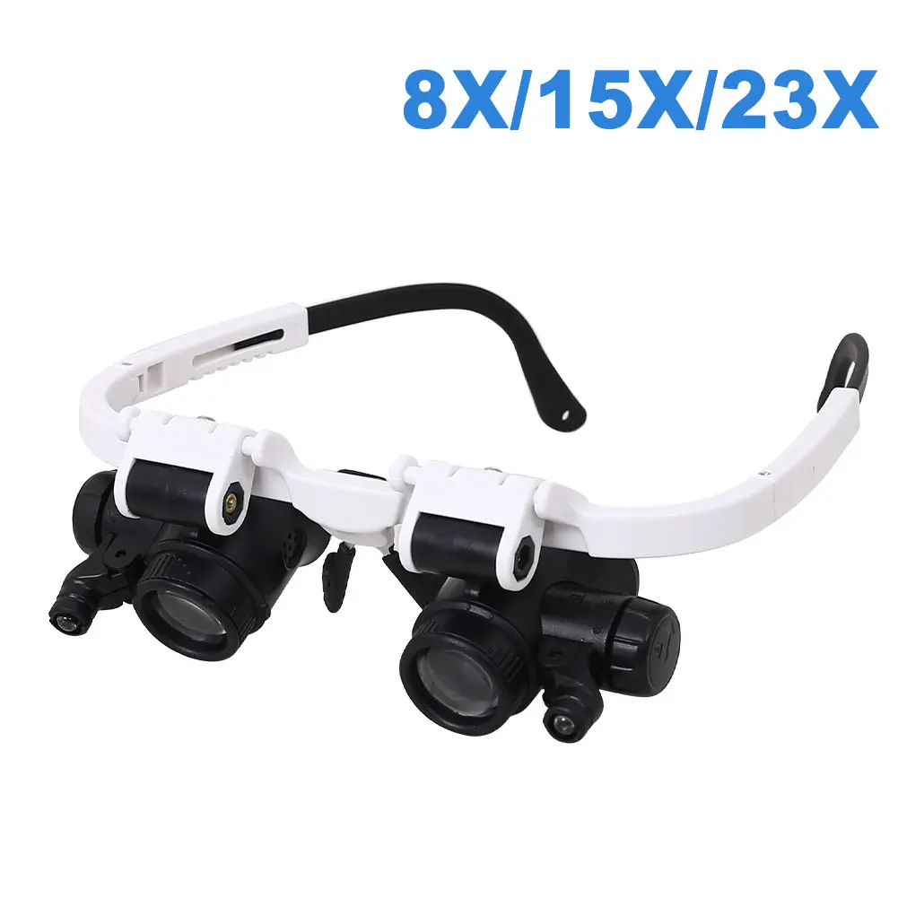 LED Magnifier Glass Jeweler Watchmaker With Led Light Magnifying Glass Headband Glasses Magnifying Glasses Hardware Tools
LED Magnifier Glass Jeweler Watchmaker With Led Light Magnifying Glass Headband Glasses Magnifying Glasses Hardware Tools