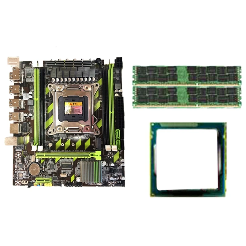 X79 Motherboard M.2 Hard Disk Interface Lga2011 Pin With Eight Core E5 2650 CPU 16G DDR3 Recc Memory Motherboard Set
X79 Motherboard M.2 Hard Disk Interface Lga2011 Pin With Eight Core E5 2650 CPU 16G DDR3 Recc Memory Motherboard Set