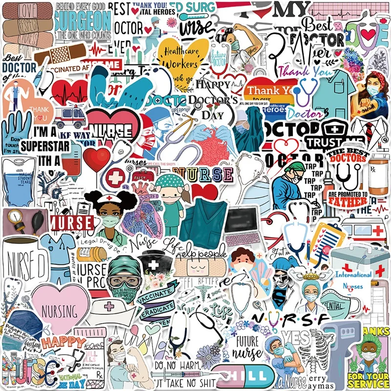 10/30/50/100PCS Cute Doctor Korean Stationery Sticker Aesthetic Children's PVC Decoration Scrapbooking School Supplies for Kids
10/30/50/100PCS Cute Doctor Korean Stationery Sticker Aesthetic Children's PVC Decoration Scrapbooking School Supplies for Kids
