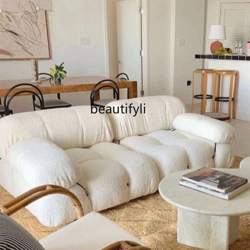 yj Modern Simple Ins Module Square Sofa Combination Nordic Bread Sofa Cashmere Ring
yj Modern Simple Ins Module Square Sofa Combination Nordic Bread Sofa Cashmere Ring