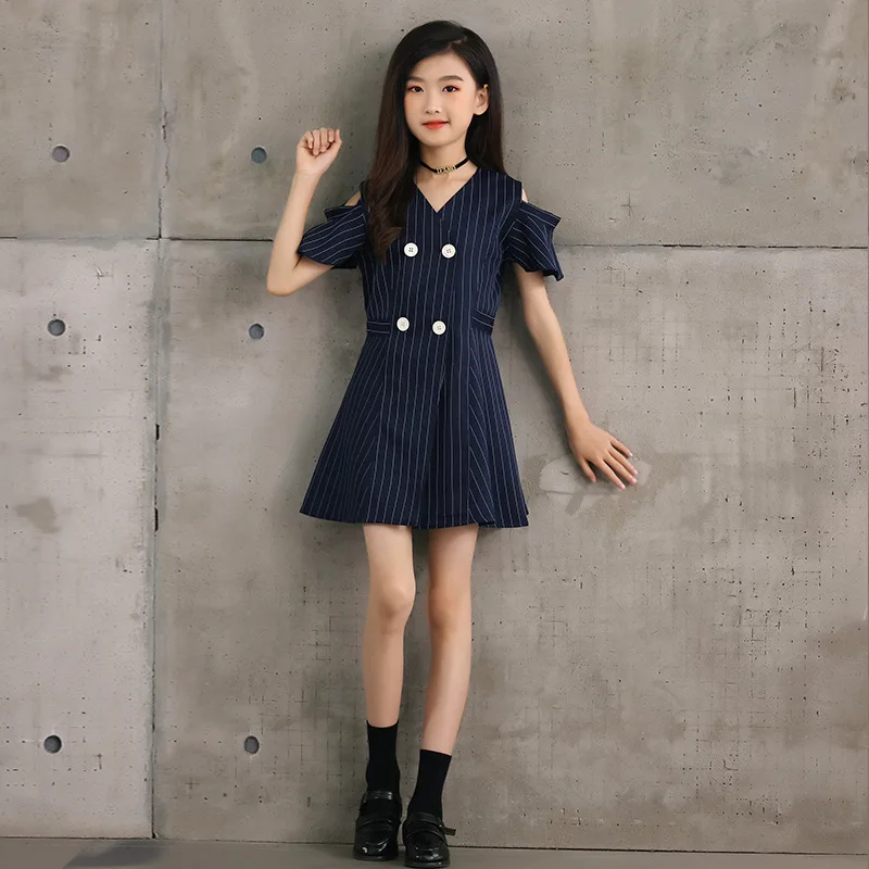 Korean Style Summer Girls Clothing Set Teenages Striped Dress Shorts Two Piece Set Mother Daughter Matching Clothes
Korean Style Summer Girls Clothing Set Teenages Striped Dress Shorts Two Piece Set Mother Daughter Matching Clothes