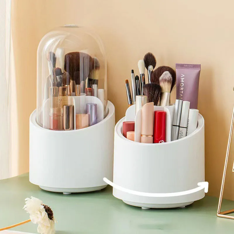 Japanese-Style Makeup Organizer Box Case Lipstick Stand Desktop Dustproof Stationery Storage Bucket Rotatable Cosmetics Holder
Japanese-Style Makeup Organizer Box Case Lipstick Stand Desktop Dustproof Stationery Storage Bucket Rotatable Cosmetics Holder