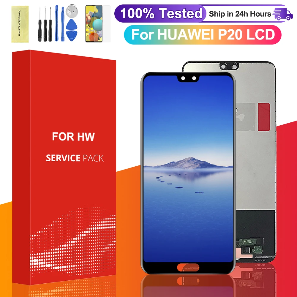 5.8'' LCD For Huawei P20 EML-L29 L09 L22 Display With Frame 10 Touch Screen Digitizer Replacement For Huawei P 20 P20 LCD
5.8'' LCD For Huawei P20 EML-L29 L09 L22 Display With Frame 10 Touch Screen Digitizer Replacement For Huawei P 20 P20 LCD