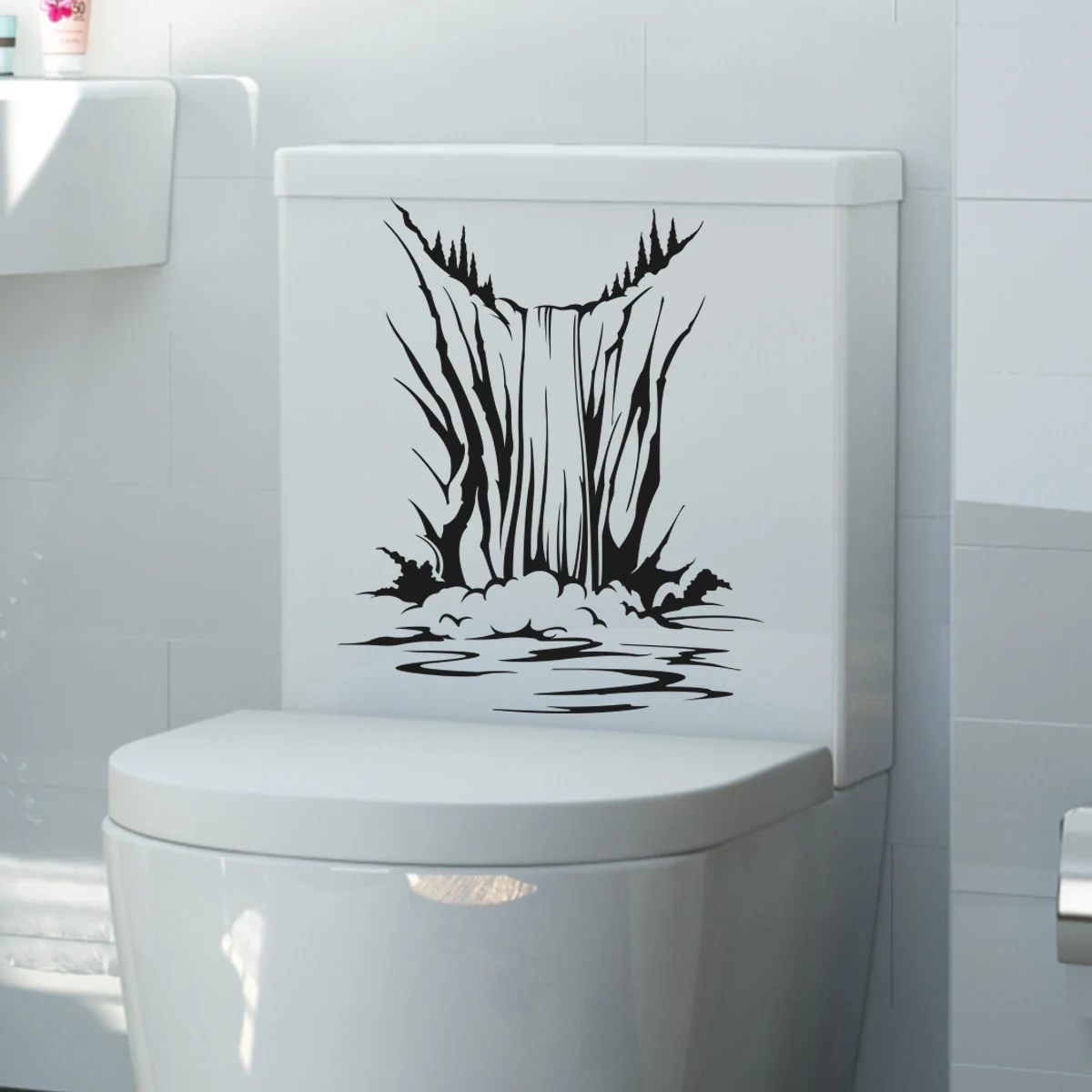 Creative Mountain Stream Waterfall Water Toilet Decorative Self-adhesive Wall Sticker
Creative Mountain Stream Waterfall Water Toilet Decorative Self-adhesive Wall Sticker