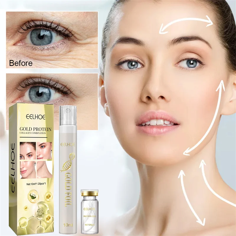 Anti-wrinkle Lifting Firming Skin Proteins Thread Essence Set Anti-aging Lighten Fine Lines Safe Shaping Facial Collagen Serum
Anti-wrinkle Lifting Firming Skin Proteins Thread Essence Set Anti-aging Lighten Fine Lines Safe Shaping Facial Collagen Serum