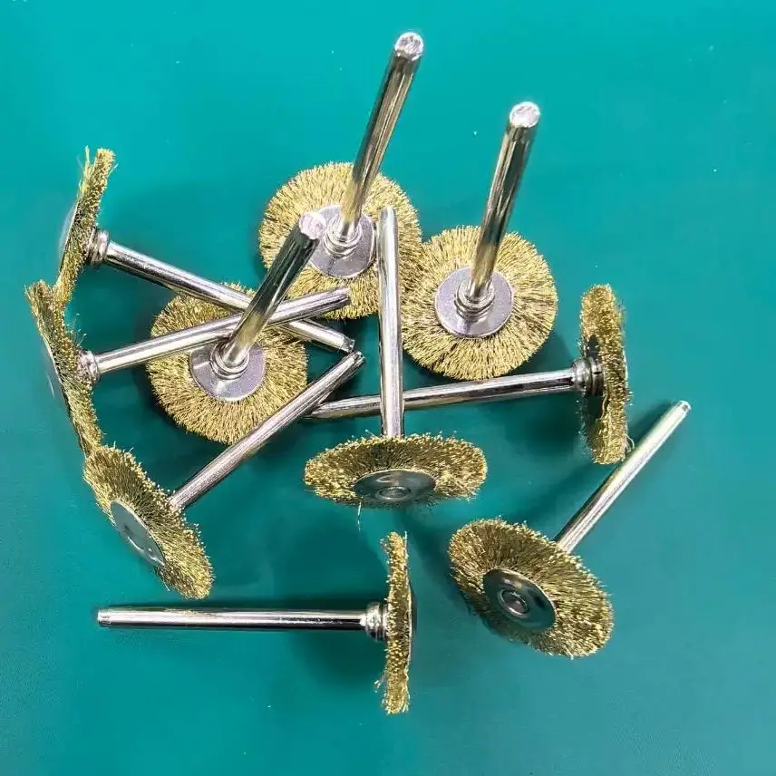 Набор щеток для Dremel из латуни, 10 шт.
Набор щеток для Dremel из латуни, 10 шт.