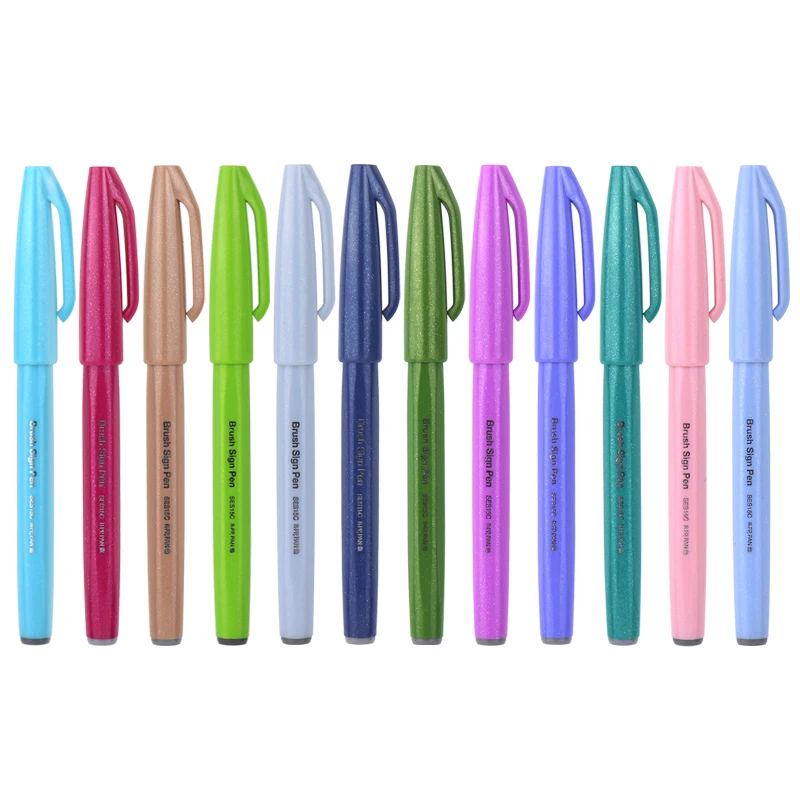 Pen Pentel Fude Brush Japan Pen Wrting Supplies 12/24pcs Art Normal New Sign / Pastel Touch Color
Pen Pentel Fude Brush Japan Pen Wrting Supplies 12/24pcs Art Normal New Sign / Pastel Touch Color