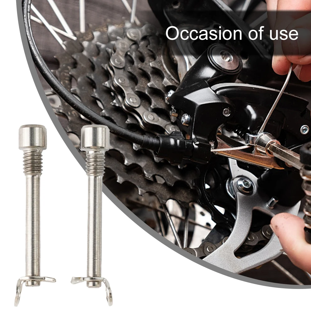 M4x26 Mini Bicycle Hydraulic Disc Brake Pad Bolt M4 Titanium Alloy Pin Embedded Caliper Screw Accessory Colorful Titanium Alloy
M4x26 Mini Bicycle Hydraulic Disc Brake Pad Bolt M4 Titanium Alloy Pin Embedded Caliper Screw Accessory Colorful Titanium Alloy