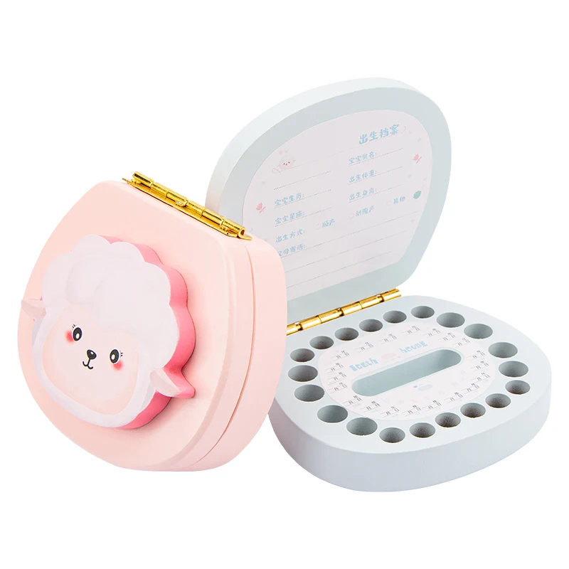 New English/Spanish Wooden Baby Tooth Box Organizer Milk Teeth Storage Umbilical Lanugo Save Collect Baby Souvenirs Gifts
New English/Spanish Wooden Baby Tooth Box Organizer Milk Teeth Storage Umbilical Lanugo Save Collect Baby Souvenirs Gifts