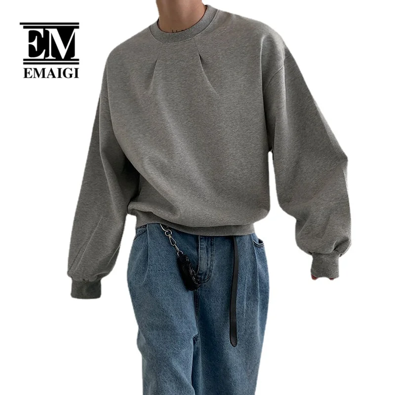 Men Streetwear Fashion Loose Casual Pullover Sweatshirts Unisex Hoodie Spring Autumn Sweatshirt for Men
Men Streetwear Fashion Loose Casual Pullover Sweatshirts Unisex Hoodie Spring Autumn Sweatshirt for Men