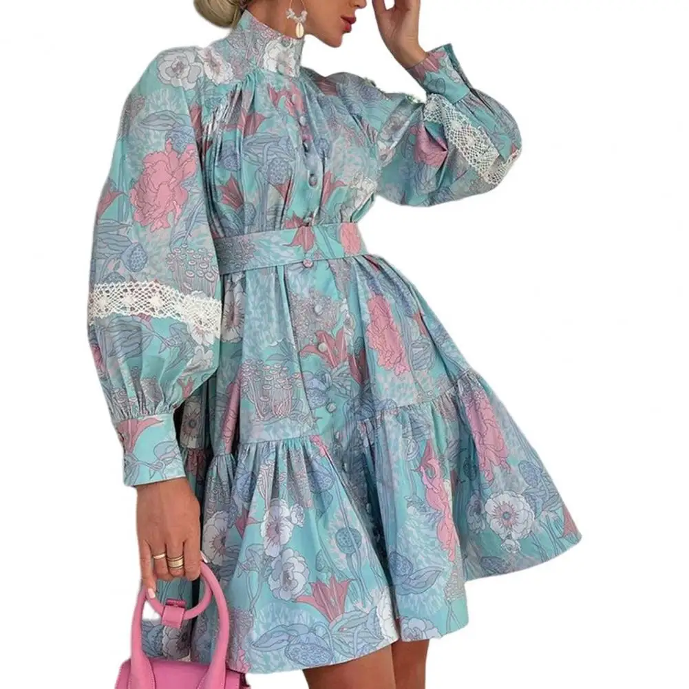 Stylish Party Dress Buttons Closure Lightweight Spring Autumn Woman Printed Mini Shirt Dress Shirt Dress Mini Dress
Stylish Party Dress Buttons Closure Lightweight Spring Autumn Woman Printed Mini Shirt Dress Shirt Dress Mini Dress