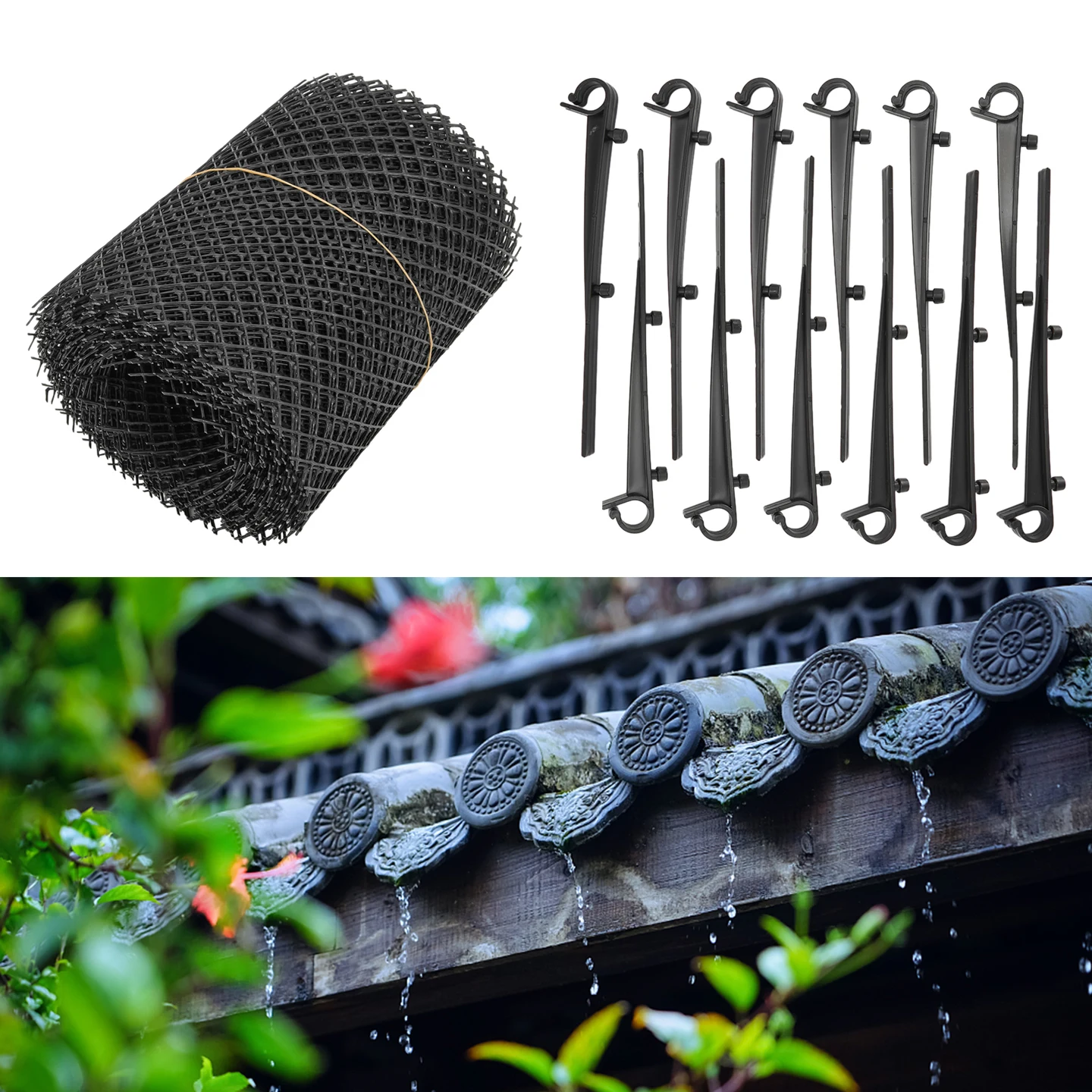 1 Set Mesh Gutter Guard For Blocking Garbage Leaf Prevention Protection Gutter Rainwater Pipes Plant Care Soil Accessories
1 Set Mesh Gutter Guard For Blocking Garbage Leaf Prevention Protection Gutter Rainwater Pipes Plant Care Soil Accessories