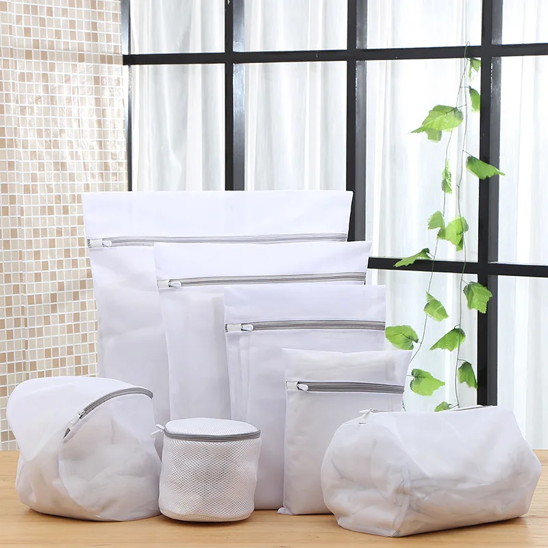 1PC Mesh Wash Bags Gray Zipper Household Washing Machine Bag For Laundry Underwear Bra Socks Dirty Clothes Organizer Basket
1PC Mesh Wash Bags Gray Zipper Household Washing Machine Bag For Laundry Underwear Bra Socks Dirty Clothes Organizer Basket