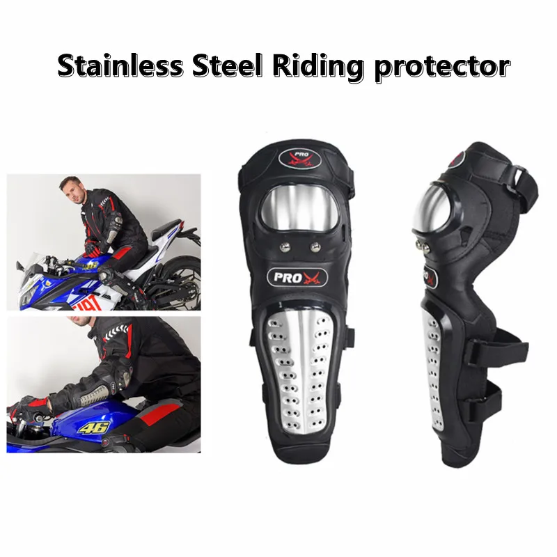 Stainless Steel Motorcycle Riding Protector Men Protective Gear Knee Motocross Racing Anti-collision Protective Equipment Kit
Stainless Steel Motorcycle Riding Protector Men Protective Gear Knee Motocross Racing Anti-collision Protective Equipment Kit