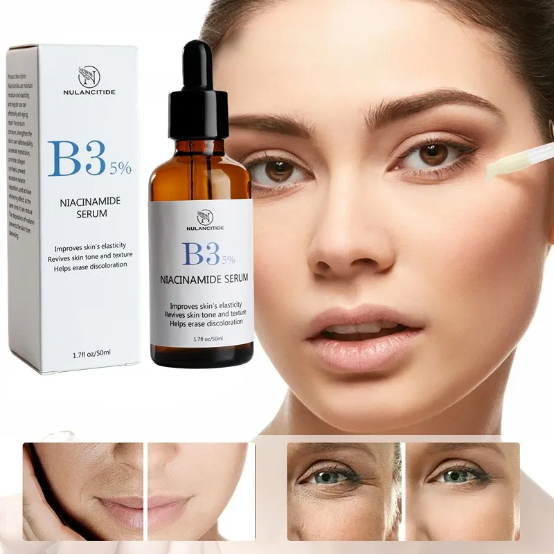 Niacinamide50ml Whitening Rejuvenating Serum Collagen Line For Facial Wrinkles To Remove Dark Cuticles Female Skin Care Products
Niacinamide50ml Whitening Rejuvenating Serum Collagen Line For Facial Wrinkles To Remove Dark Cuticles Female Skin Care Products