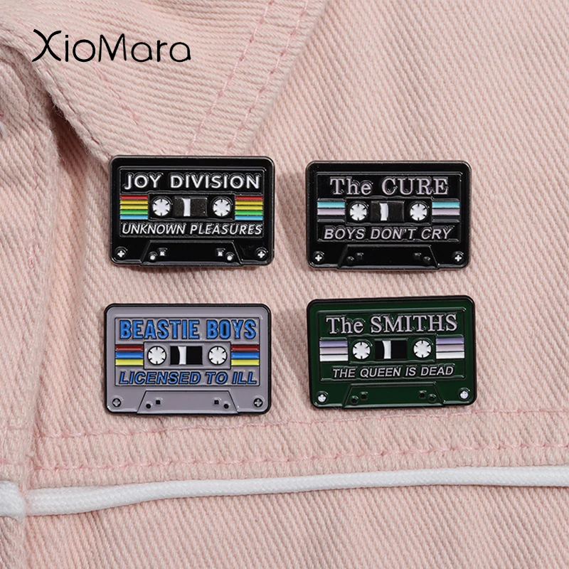 The Smiths The Queen Is Dead Tape Cassette Enamel Pin Unknown Pleasures Classic Songs Brooch Lapel Badge Jewelry Gift For Friend
The Smiths The Queen Is Dead Tape Cassette Enamel Pin Unknown Pleasures Classic Songs Brooch Lapel Badge Jewelry Gift For Friend