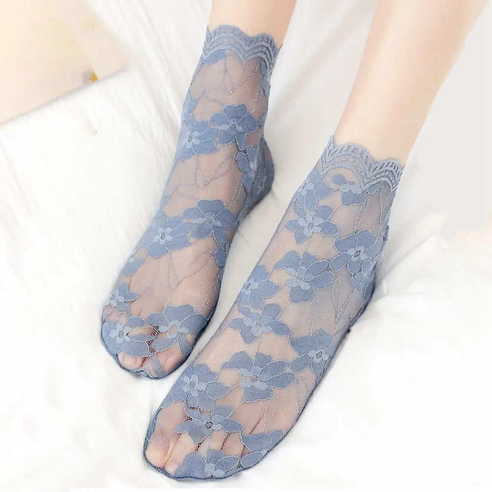 Summer New Lace Socks Women's Thin Short Sock Mesh Socks Tide Breathable Invisible Socks Cute Low Top Socks
Summer New Lace Socks Women's Thin Short Sock Mesh Socks Tide Breathable Invisible Socks Cute Low Top Socks