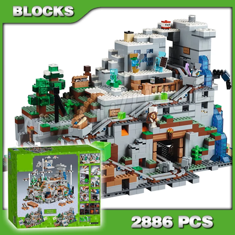 2886pcs Game My World The Mountain Cave Redstone‑powered Minecart Elevator 10735 Building Blocks Toys Compatible With Model
2886pcs Game My World The Mountain Cave Redstone‑powered Minecart Elevator 10735 Building Blocks Toys Compatible With Model