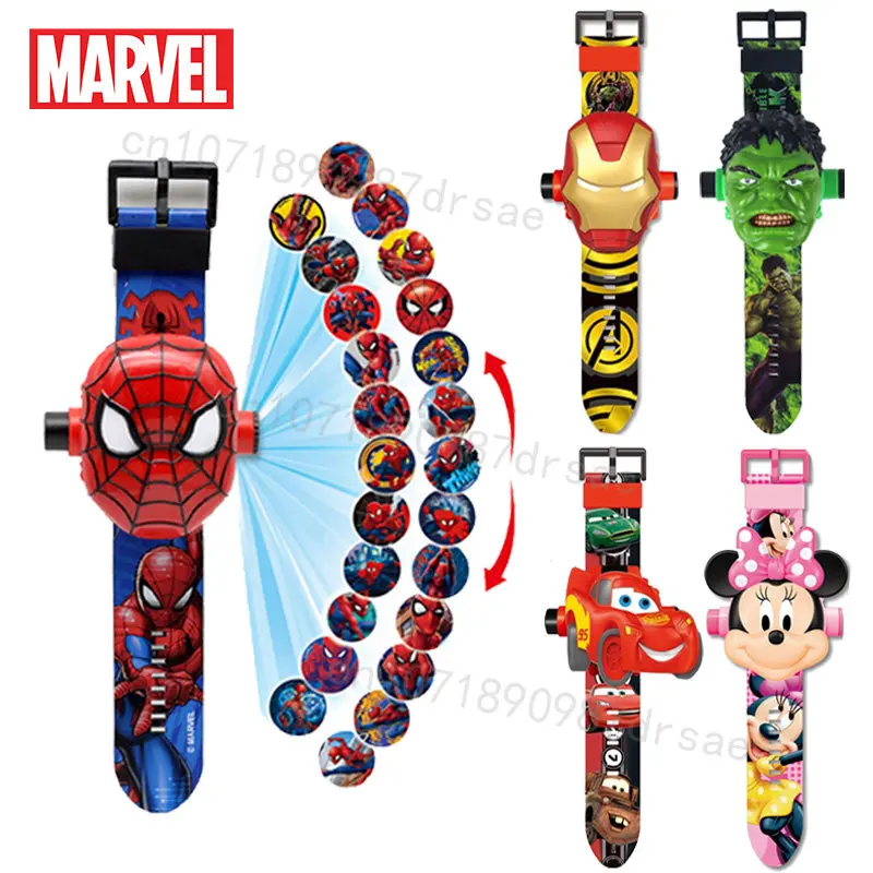 Disney Spiderman Projection Digital Watch Children's Cartoon Anime Figure Toys Develop Intelligence Learn Watches Birthday Gifts
Disney Spiderman Projection Digital Watch Children's Cartoon Anime Figure Toys Develop Intelligence Learn Watches Birthday Gifts