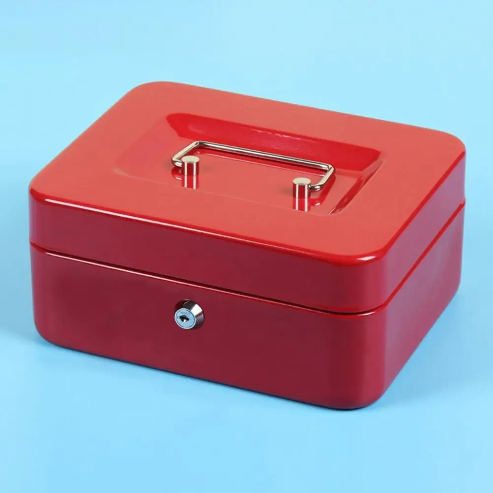 

Eco-friendly Password Piggy Bank Portable Metal Deposit Box Jewelry Cash Money Safe Box Deposit Box Password Box